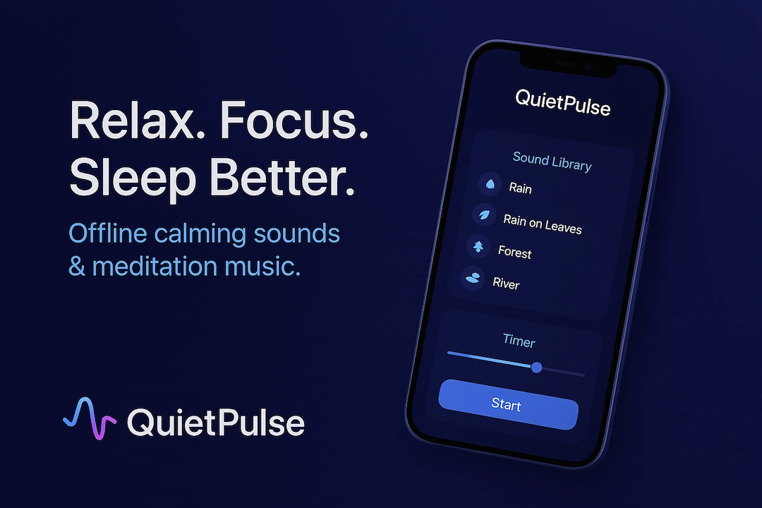 QuietPulse App Preview